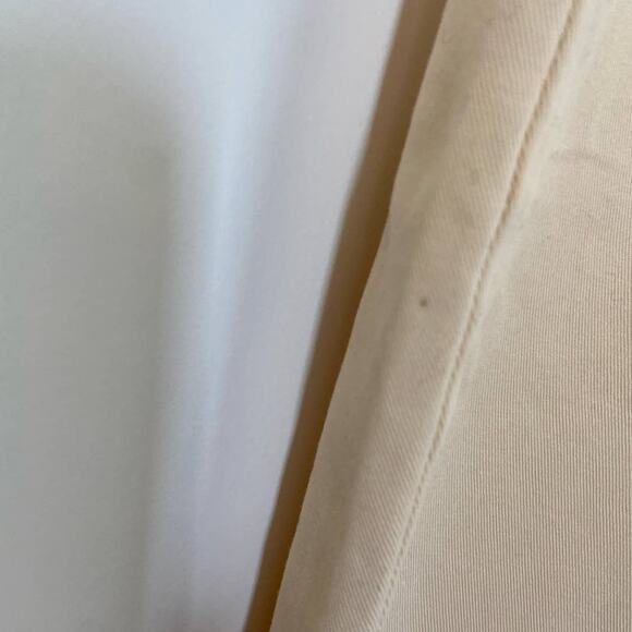 J. Jill Womens Pants Sz 8 Crop Capri Stretch Light Yellow Tan Cream Beige - Picture 9 of 9